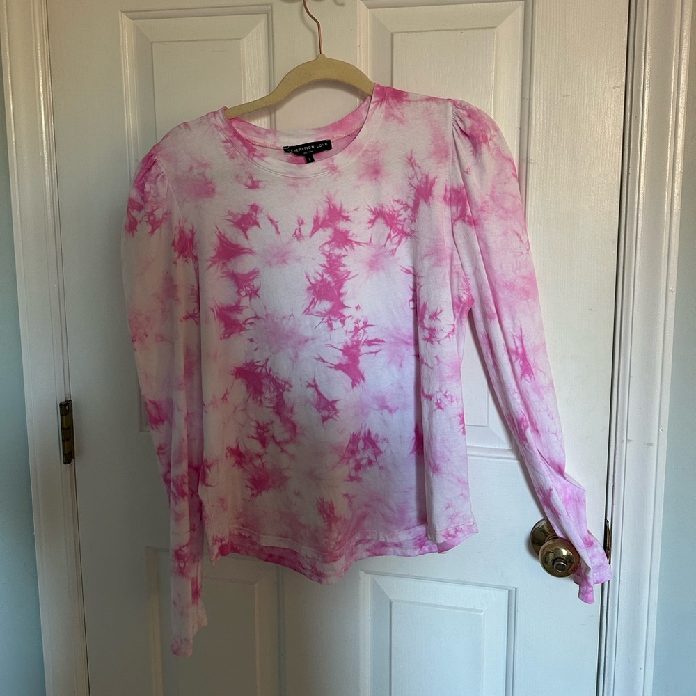 Generation Love Pink and White Long Sleeve size L